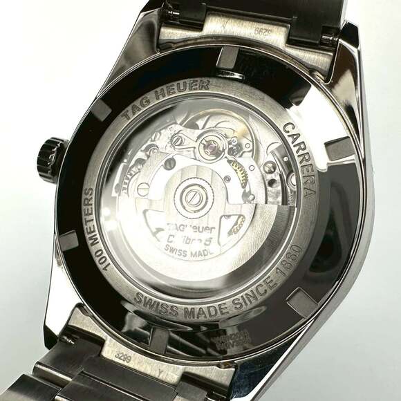 TAG HEUER Carrera Calibre 5 Day Date WBN2013.BA0640 Automatic Stainless Steel...